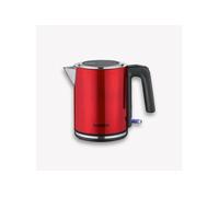 Severin Bouilloire électrique WK 3427 – 1 L, 2400 W, ouverture extra-large, inox/rouge