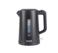 Bouilloire Électrique Salter Dusk - Capacité de 1,7 Litre, Filtre Anti-Calcaire, Capteur d’Ébullition à Sec, Arrêt Automatique, Indicateur de Niveau d’Eau, Contrôleur Strix, Noir Mat, 2200W