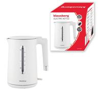 Bouilloire électrique sans fil 1,7 L blanche KLAUSBERG KB-7890