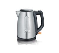 Bouilloire compacte inox SEVERIN WK3469 - 1 L, ébullition rapide, sans Bisphénol A, arrêt auto, socle 360°