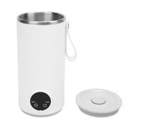 Bouilloire électrique sans Fil, Bouilloire à Lait Maternel Portable, Conception à 4 Températures Réglables de 400 Ml, Petite Chaudière à Eau de Chargement USB de 6000 MAh pour le