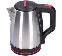 Bouilloire électrique sans fil en acier inoxydable 2,0 L, bouilloire à thé électrique sans fil pour dortoir, dortoirs universitaires, bureaux ou cuisines de n'importe quel endroit