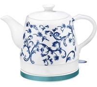 Bouilloire électrique sans Fil en Céramique De Style Chinois, Style Rétro, Carafe De 1,2 L, 1 200 W, Débit Rapide pour Thé, Café Et Soupe, Base Amovible