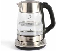 Bouilloire électrique sans fil LIVOO DOD165 - Gris - Température réglable - Infuseur a thé amovible