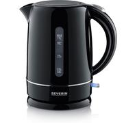 Bouilloire Électrique Sans Fil Pratique, Manipulation À Une Main, Capacité De 1,7 L, Ouverture Extra Large Et Résistance Cachée : Nettoyage Facile, Noir, Wk 4322