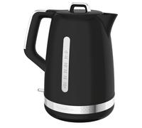 Moulinex Bouilloire électrique 1,7 L, Design vintage, Base 360°, Couvercle articulé, ébullition rapide, Arrêt automatique, Niveau d’eau, Filtre anticalcaire, Résistance cachée, Soleil noir BY320B10