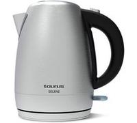 Taurus Selene - Bouilloire électrique 2200W, 1,7L, Arrêt automatique, Range cordon, LED, Nettoyage facile, Inox anti-traces de doigts