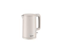 Bouilloire électrique - TEFAL - Thermo Protect - Double paroi isolante - Inox intérieur - 1 5 L