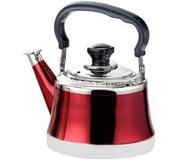Bouilloire électrique traditionnelle en acier inoxydable avec bec verseur léger pour plaque de cuisson ou plaque de cuisson, 1,5 l
