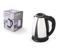 Esperanza EKK004I Tugela Bouilloire électrique, 1,8 l, en métal, argent mat