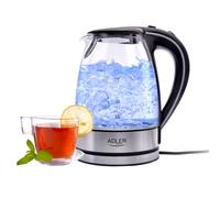 Bouilloire électrique, verre de 1,7 litre, récipient sans BPA, sans Fil 2200W A