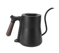 Bouilloire électrique, versez sur les bouilloires en col de cygne 304 en acier inoxydable long bec étroit café électrique pot chaudière chauffage rapide 800 ml pour brassage à