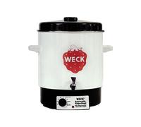Weck Cuiseur automatique 29 l Ø35 cm 2000 W émaillé blanc sans horloge avec robinet