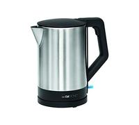 Bouilloire electriques - Bouilloire électrique - Bouilloire 1,5 litre avec élément chauffant dissimulé en acier inoxydable 2200 Watts - WKS 3692 noir Clatronic
