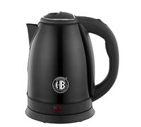 Bouilloire electriques - Bouilloire électrique - Bouilloire en acier inoxydable -Bouilloire électrique 1,8 Litre inox sans fil noir - Herzberg HG5011-BLK
