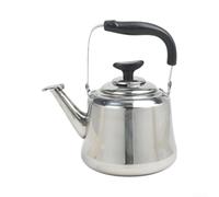 Bouilloire en acier inoxydable de grande capacité 3 L avec sifflet à ébullition rapide avec filtre pour cuisinière de cuisine (1 l)