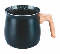 Bouilloire en aluminium 1,3 L, revêtement intérieur en céramique, poignée effet bois, OuiChef