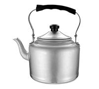 Bouilloire en aluminium, bouilloire légère de grande capacité pour cuisinière à gaz, batterie de cuisine idéale pour une ébullition et un brassage rapides