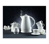 Bouilloire Rosenstein & Söhne Bouilloire en céramique 1,7 L avec service 4 personnes ''WSK''