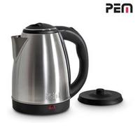 Bouilloire PEM Kt-161 Bouilloire Sans Fil En Inox - 1500w - 1,8l