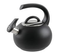 Bouilloire en inox Neptune Noire - induction, gaz, tous feux