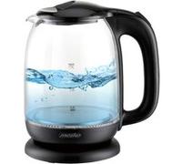 Bouilloire en verre 1,7 L Mesko MS 1302b - Coloris Noire - 2 200 W
