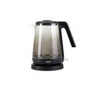 Bouilloire en verre Livoo 1,7 L Noire, Design moderne, chauffe rapide et fiable