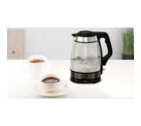 Bouilloire en verre 1.8L 2200W LED Herzberg HG5044 Herzberg