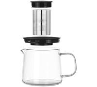 Bouilloire En Verre Borosilicaté Décontamination Immunitaire Contre La Plan Fin À Large Bouche Pour Un Nettoyage Facile Brassage De Tisane En Télétravail Récipient Transparent Pour Tisane