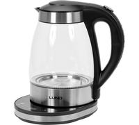 Bouilloire en verre LED 1,8 l avec fonction de réglage de la température 2200W
