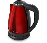 Bouilloire - ESPERANZA - EKK113R - Noir Rouge - Acier inoxydable Plastique - 1800 W - 1,8 L