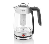 Haeger Bouilloire électrique Perfect Tea – 1,8 L, 2200 W – Bleu G