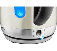 Bouilloire ETA Ela Beige Article n° : ETA859890070 Bouilloire 1,7 l, puissance absorbée 2100 W, finition beige, affichage clair du niveau d'eau et prise centrale 360 °.