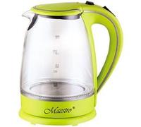 Bouilloire Feel Maestro MR-064 - Vert - Transparent - Verre - 2000 W - 1.7 L G