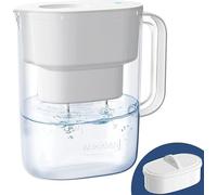 Bouilloire filtrante Waterdrop Lucid avec 1 filtre de 90 jours, 3,5 l, réduit le calcaire, le chlore, le plomb et le cuivre dans l'eau, certifiée NSF