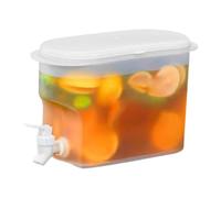Bouilloire froide avec robinet dans le réfrigérateur - Carafes à eau, théière à fruits, seau à limonade, grande capacité de 2,8 L, distributeurs de boissons glacées pour cuisine, maison, fête en plein