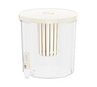 Bouilloire froide avec robinet, distributeur d'eau avec robinet, distributeur d'eau pour réfrigérateur pour boissons froides | Cafetière à froide pour robinet, pichet à limonade d'eau pour