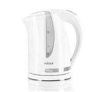 Bouilloire Électrique HAEGER Whiteness - Capacité 1.7 Litres, Puissance 2200W Blanc G