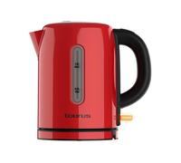 Bouilloire inox 1 L rouge - 2400 W, arrêt automatique