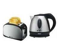 Bouilloire inox 1630w 1. 2l black pear bsf1216 + grille pain 2 fentes black pear bgp400