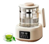Bouilloire Intelligente De 1,3 L, Bouilloire électrique De 700 W Avec Filtre, 6 Modes, Panneau Tactile Intelligent, Température Constante De 72 Heures, Pour Le Thé, L'eau Chaude Et Plus Encore white