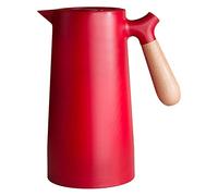 Bouilloire Isolée De Grande Capacité, Carafe à Café Thermique à Double Paroi, Distributeur De Café D'eau De Boisson Domestique Pour Garder Au Chaud(rouge)