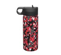 Bouilloire isotherme de voyage en acier inoxydable avec motif camouflage 532 ml