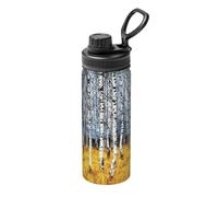 Bouilloire isotherme en acier inoxydable avec imprimé camouflage - Pour voyage, sport, fitness - 532 ml