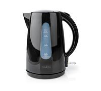 Nedis Bouilloire électrique 1,7 L Rotation 360° Noire