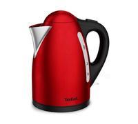 Tefal KI110511 bouilloire 1,7 L 2400 W Noir, Rouge, Acier inoxydable