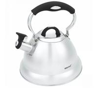 Bouilloire - KINGHOFF - KH-1659 - Acier inoxydable 18/10 - 3,1L - Sifflet rabattable