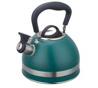 Bouilloire - KINGHOFF - KH-1855 - Acier inoxydable - 1,8L - Sifflet intégré - Vert/Argent