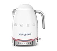 Smeg Bouilloire KLF04IDFEU Ines de la Fressange — Température variable 1,7 L 2400W Blanc