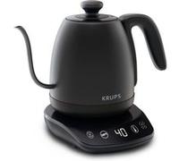 Krups Bouilloire Col de cygne BW923810 – 8 températures réglables, 1 L, 1250 W, Noir mat